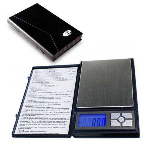 Весы ювелирные 0,01-500 грамм Notebook Series Digital Scale