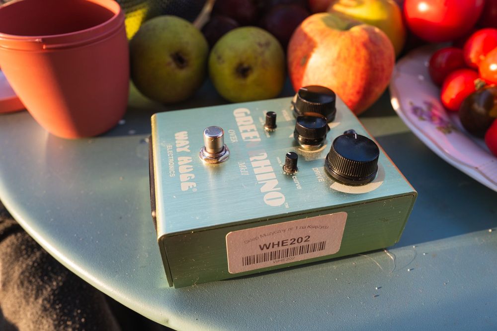Way Huge Green Rhino Mk II Overdrive klon Tube Screamer