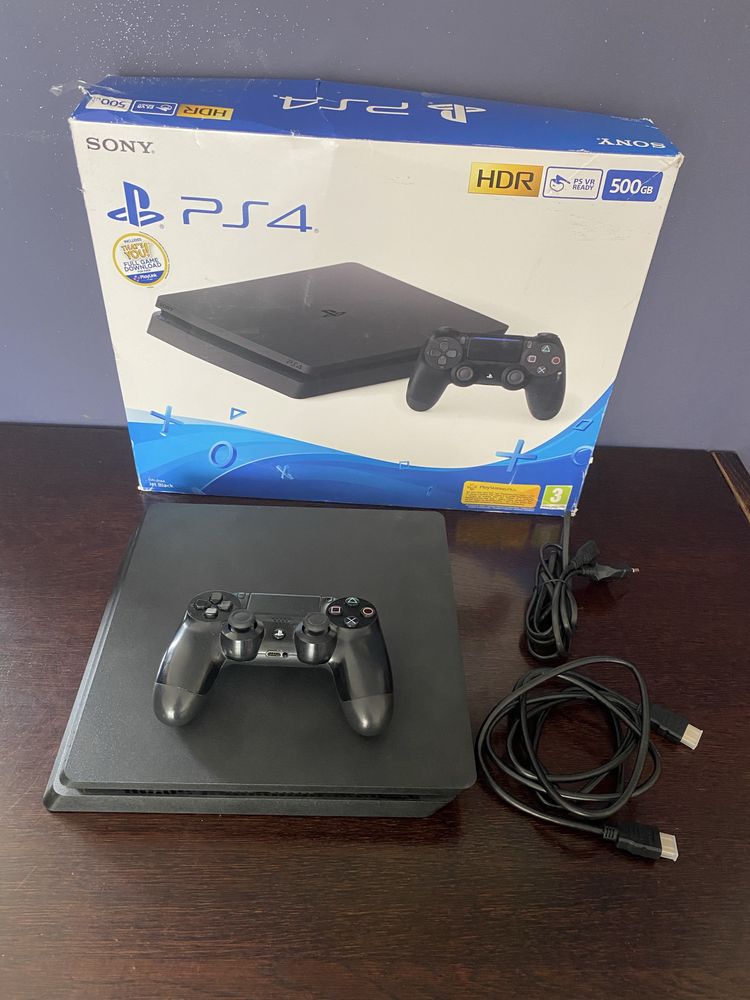 Konsola PS4 Slim 500GB niski soft 10.01