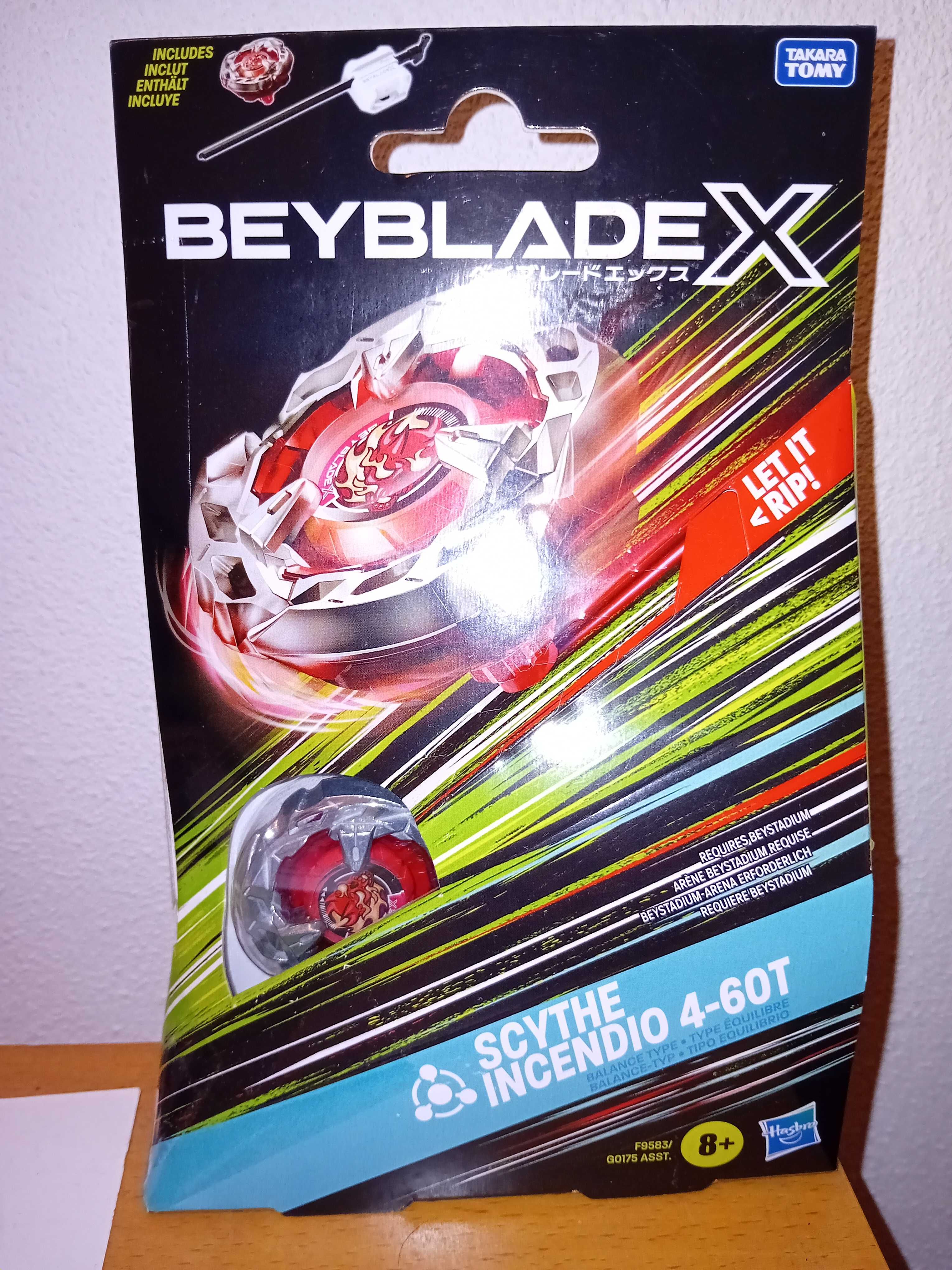 Figuras Spider-Man 2003 | Beyblade X Scythe Incendio Selado