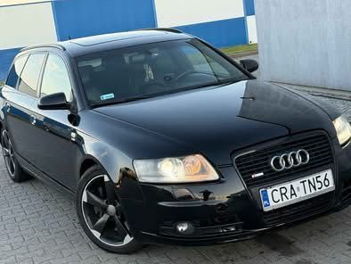 Sprzedam Audi A6 C6 uszkodzony silnik