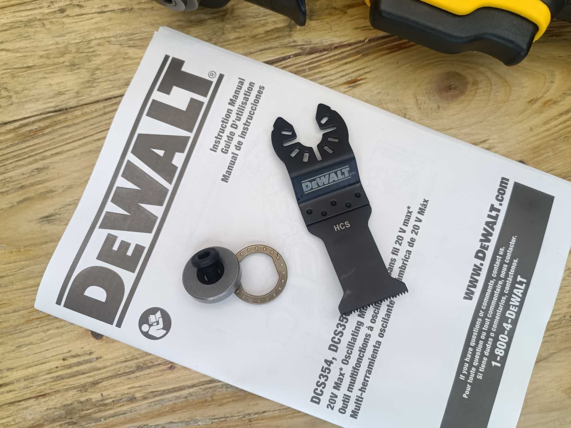 Бесщіточній Мультитул реноватор DeWalt DCS354 з США Оригінал