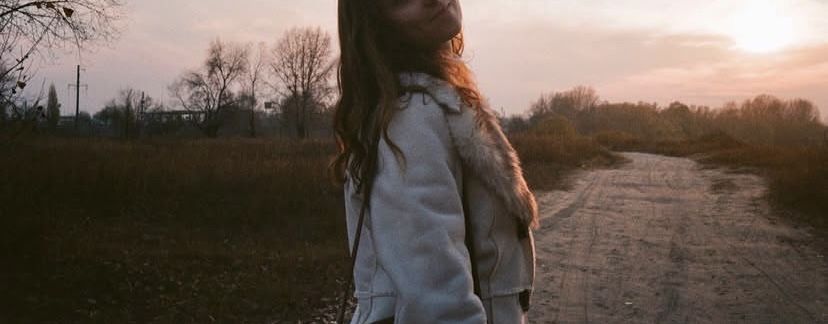 Дублянка біла з хутром