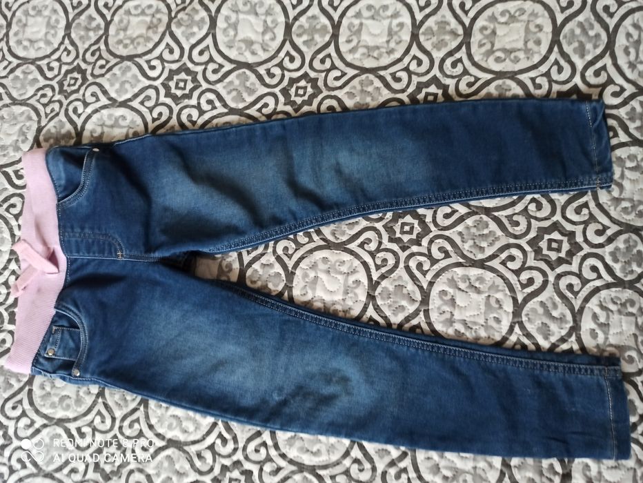 Spodnie jeansowe stretch 122  F&F
