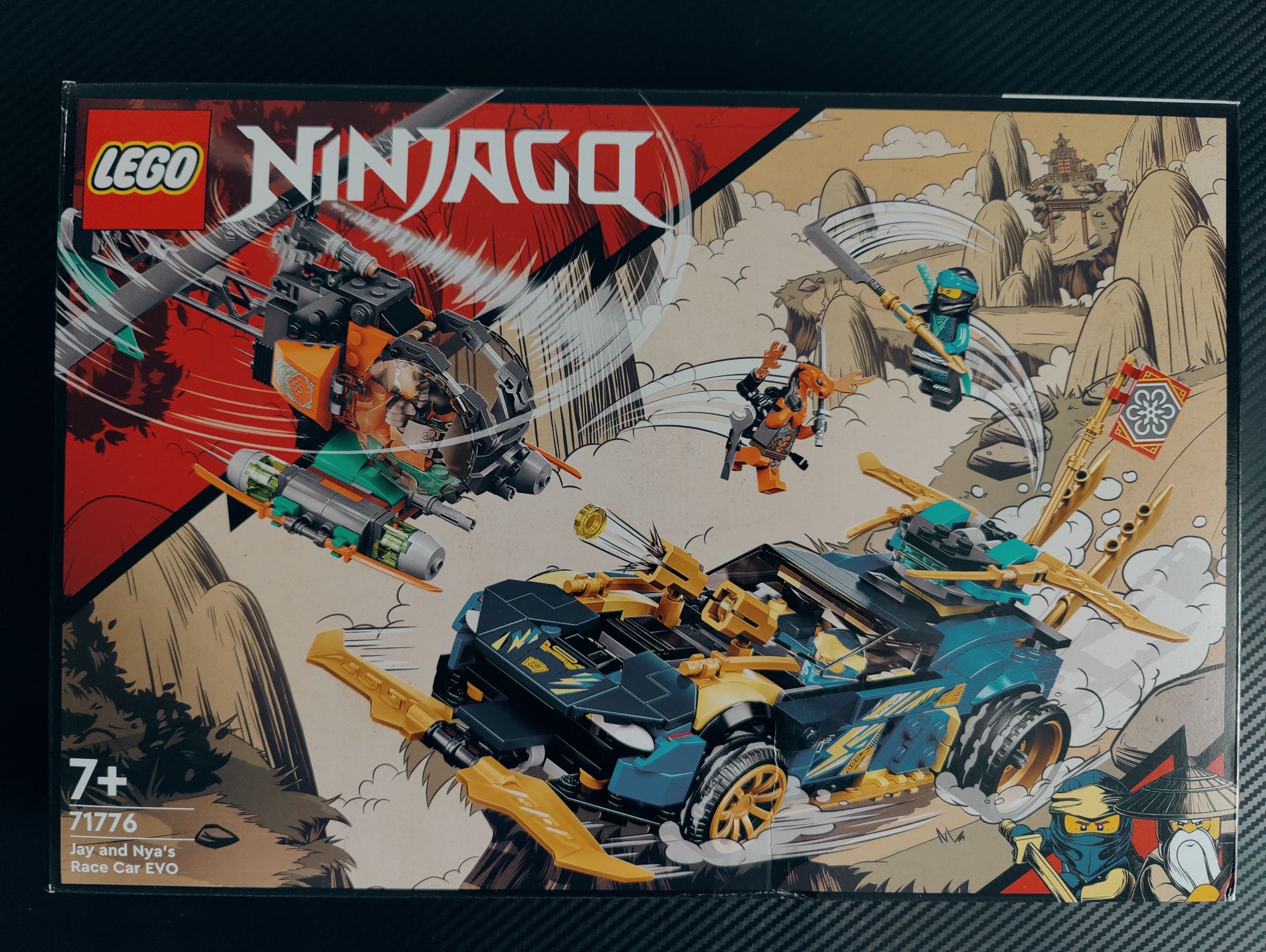 Lego Ninjago 71776 Wyścigówka EVO Jaya i Nyi