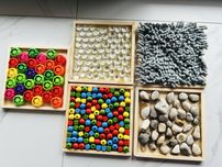 Sensoryczne panele ścieżka sensoryczna 20x20 cm! Rękodzieło