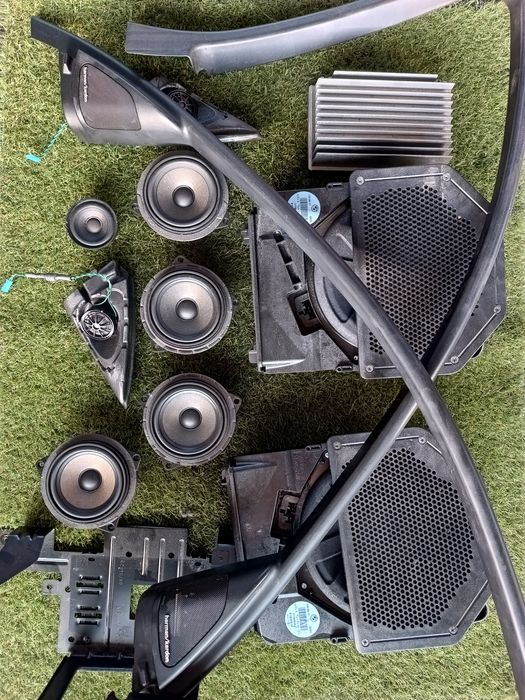 BMW E91 nagłośnienie hifi wzmacniacz głośniki komplet