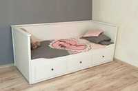 Łóżko leżanka rozsuwane IKEA HEMNES + 2 materace - możliwa dostawa!