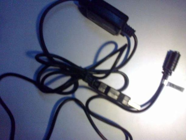 przewód Energizer USB Nokia & Sagem z wtykiem zasilającym DC