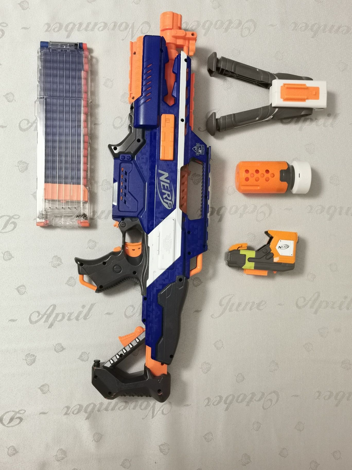 [mega zestaw] Nerf N-Strike Elite Rapidstrike CS-18 + akcesoria