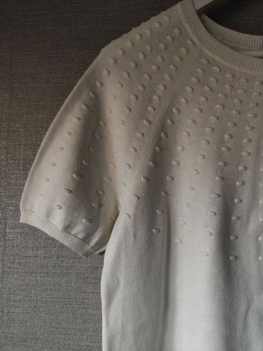 Sweterek z krótkim rękawem rozmiar L