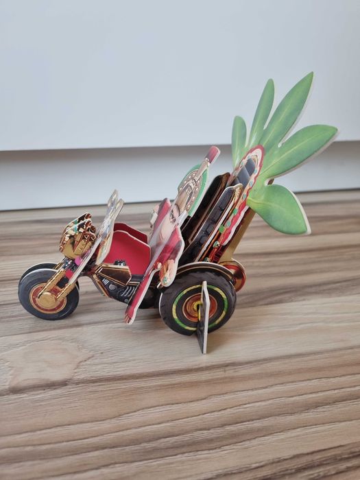 McDonald's Happy Meal Super Mario Puzzle 3D Grzybek Toad Kong Donkey