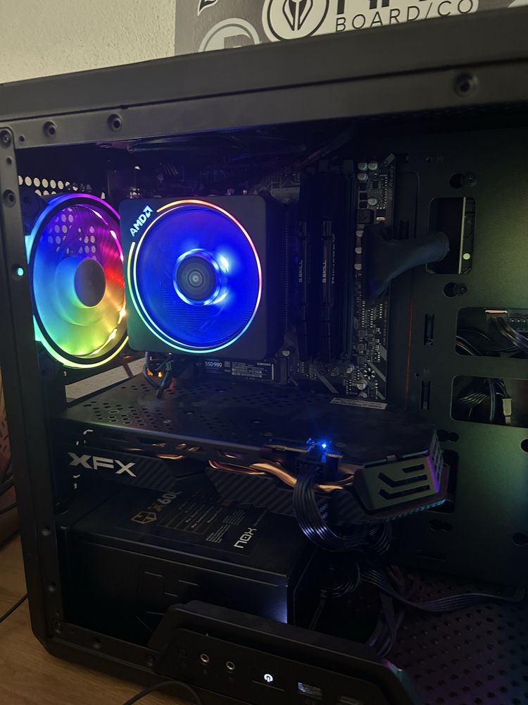 PC Gaming Ryzen 7 2700x RX 580 8GB, 16GB RAM, 1TB HDD