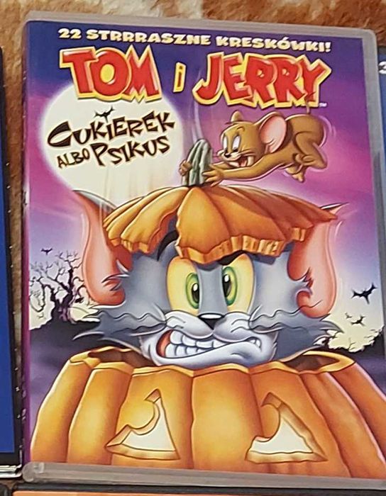 Film na DVD Tom i Jerry - Cukierek albo psikus