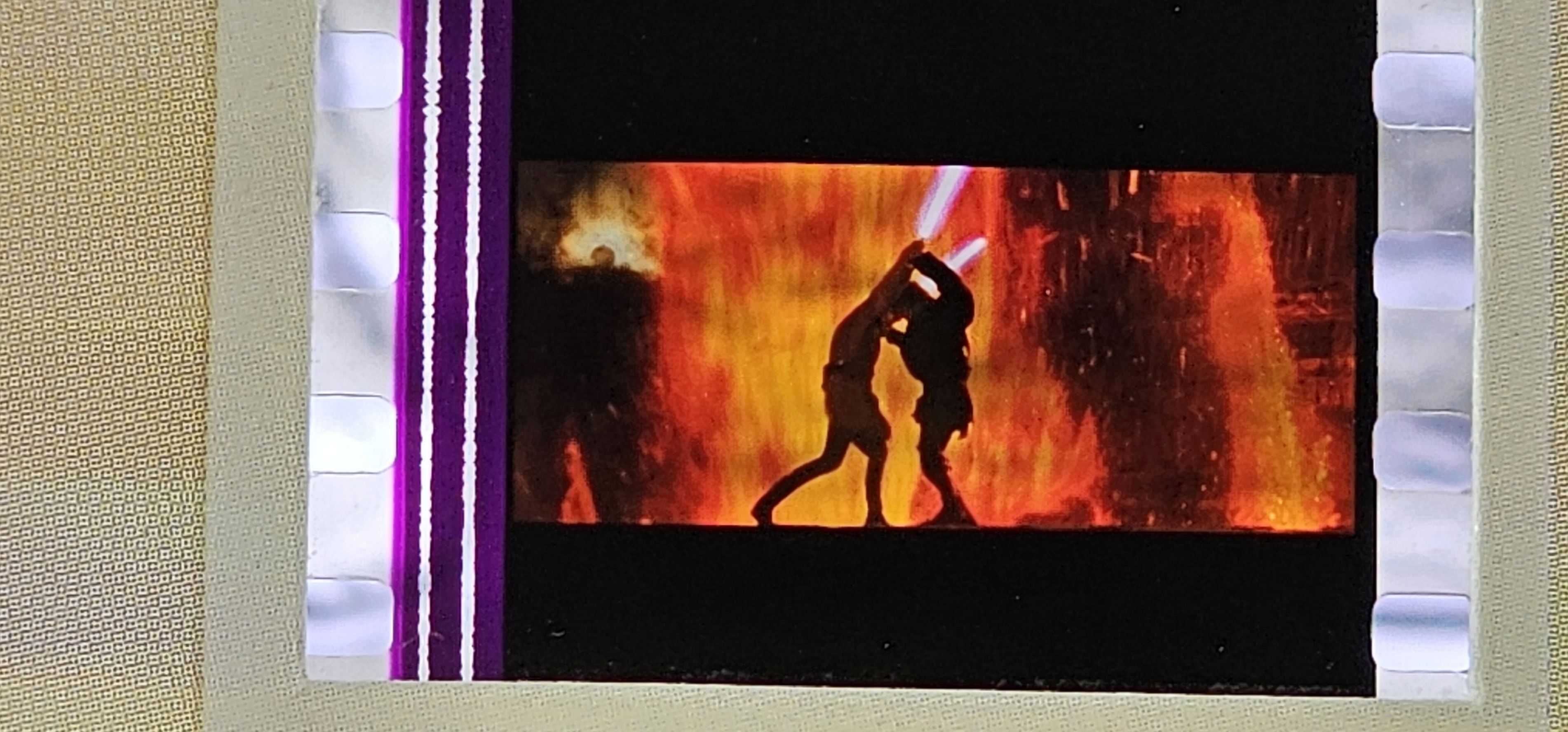 Star Wars Complete Saga Oryginalna klatka z premierowej taśmy filmowej