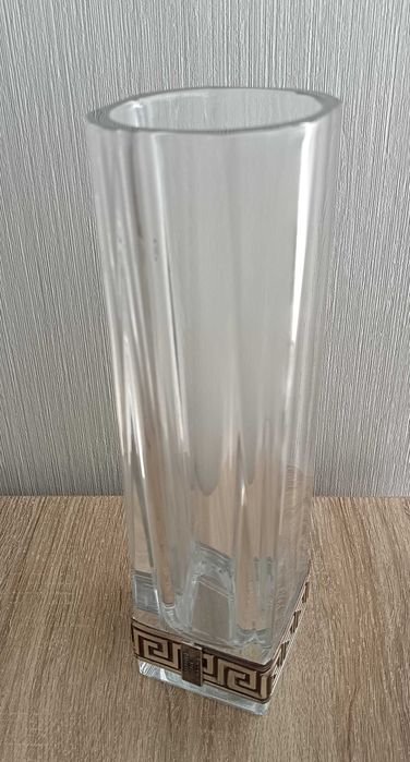 Jarra em cristal de chumbo e aplicação em prata 925 (made in Italy)