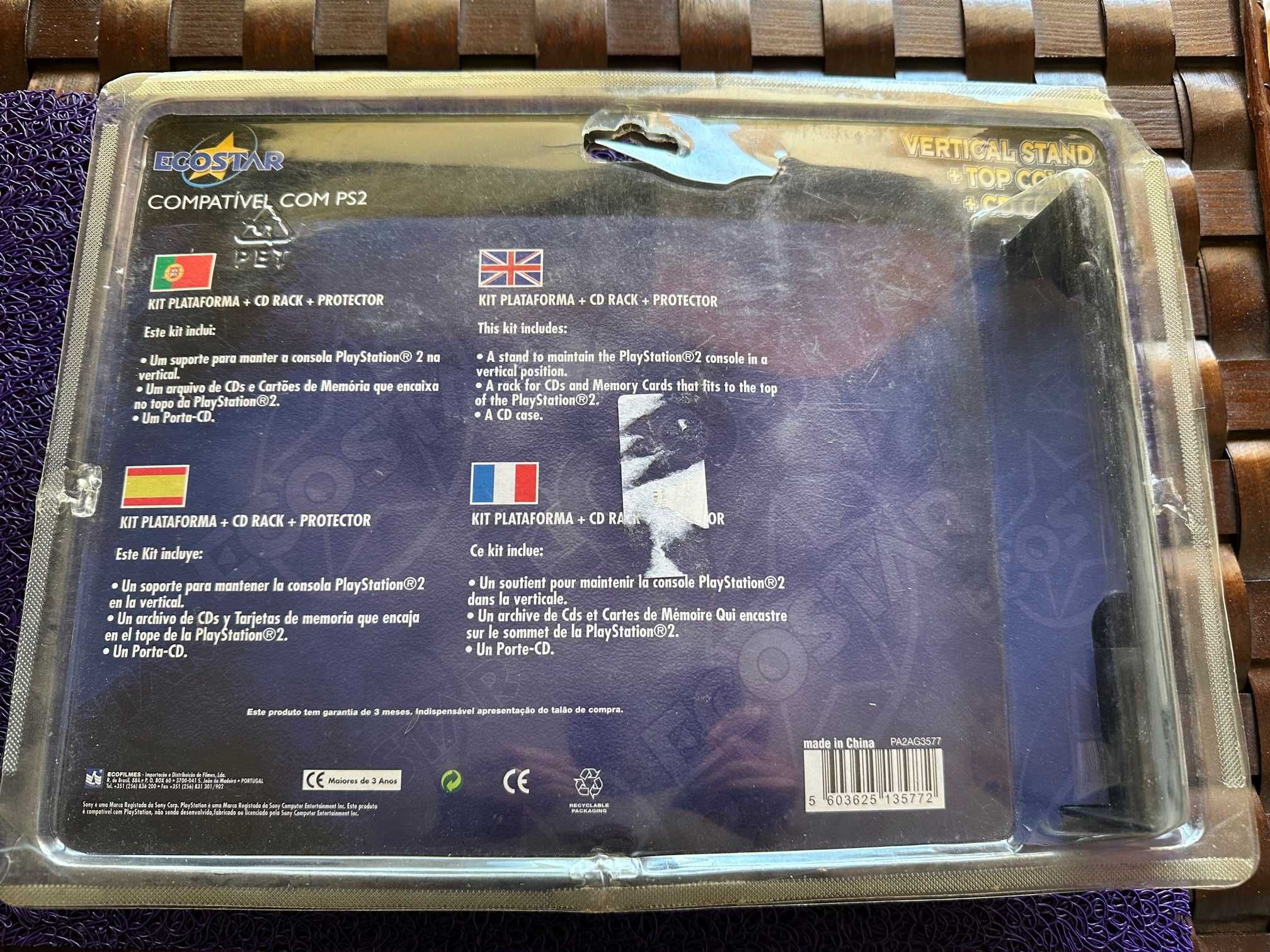 Acessórios PS2 Novo Selados