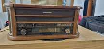 Radio drewinaien z garmofonem