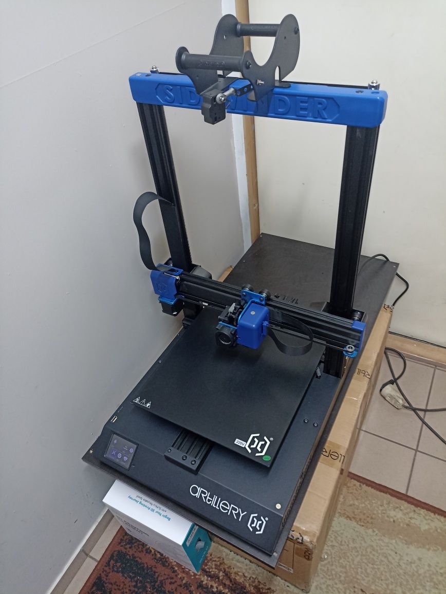 Drukarka 3d artillery sidewinder x2 filament model