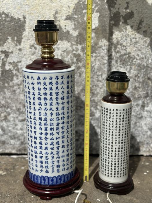 Candeeiros de cerâmica chineses