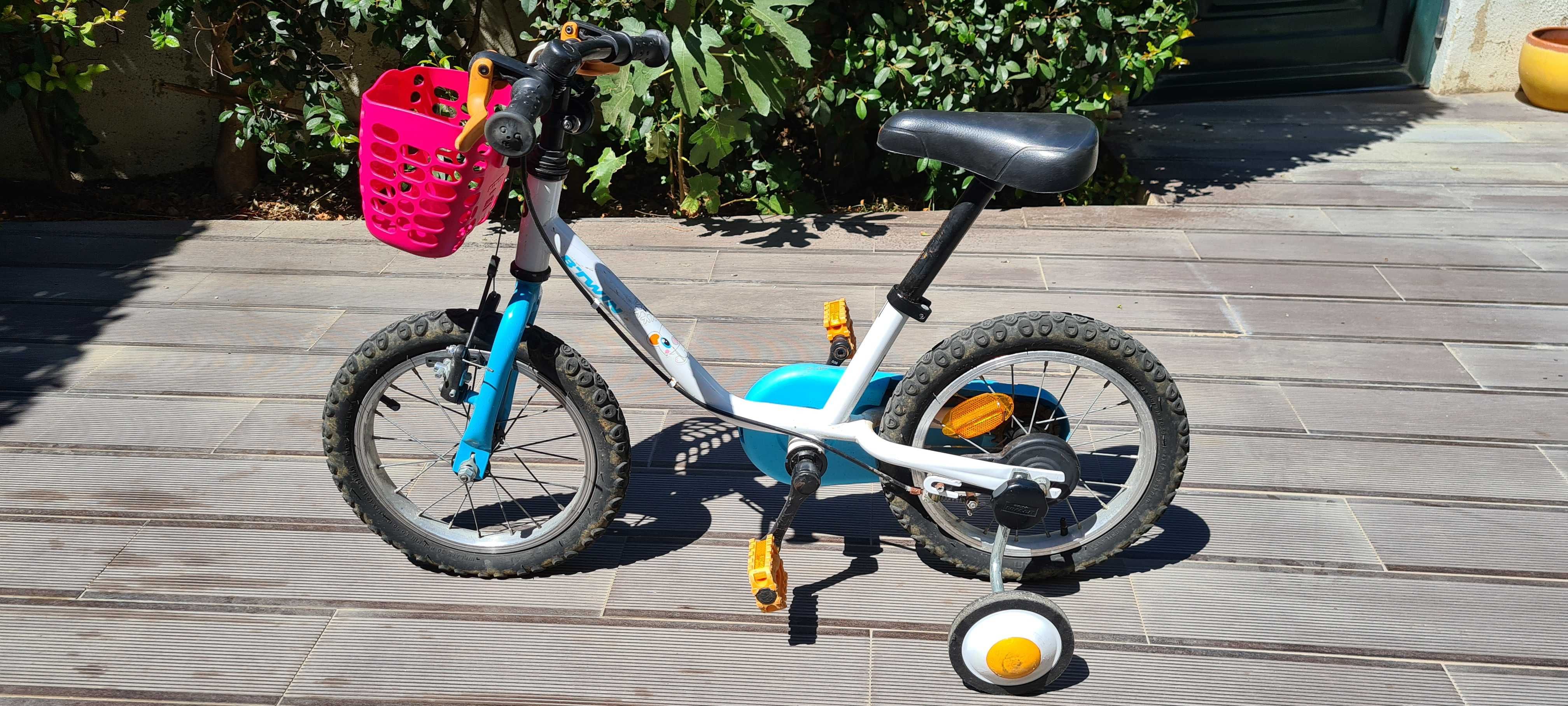 Bicicleta infantil menina 3 a 5 anos