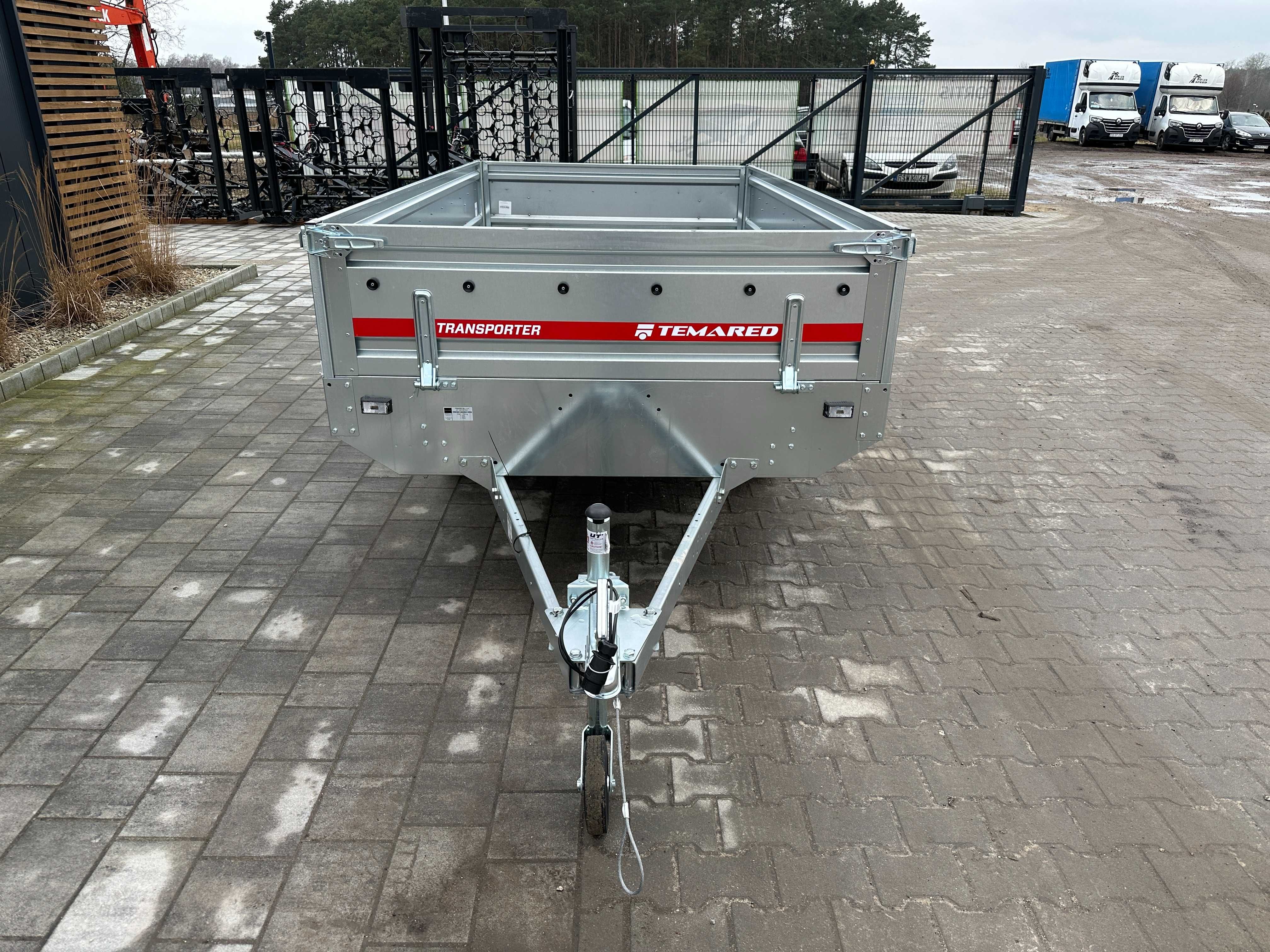 Temared TRANSPORTER 3015/2 - przyczepa samochodowa 304x151 przyczepka