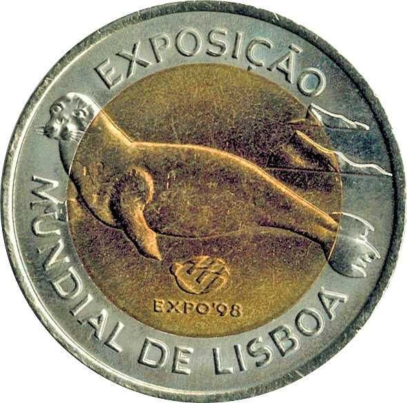 Expo '98 - - - 100$00 - 1997 - - - - - Moeda