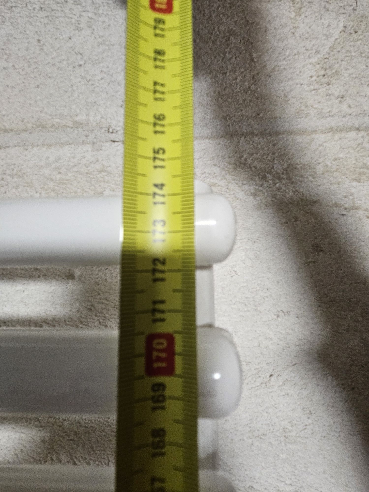 Grzejnik łazienkowy biały 175x75cm
