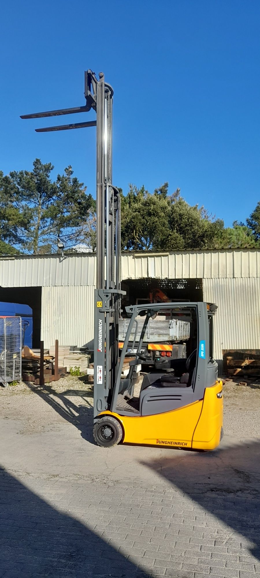 Empilhador de 2018 eletrico jungheinrich 1800kg