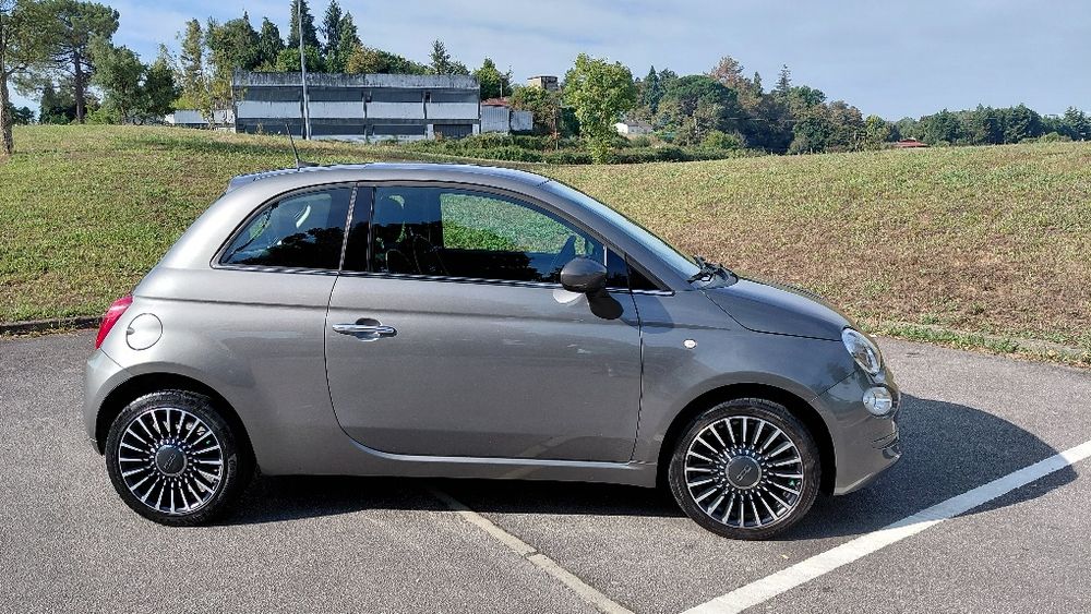 Fiat 500 1.2Lounge Automatico Pouco km irrepreensível