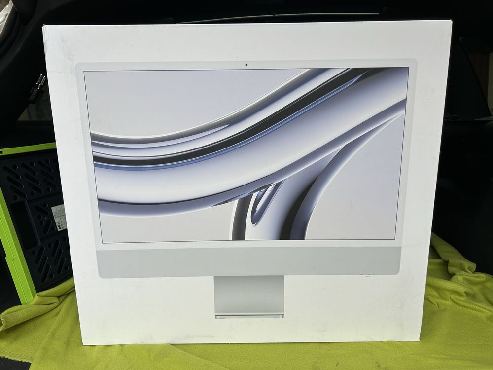 Pudło karton po iMac 24 cale - nowy model
