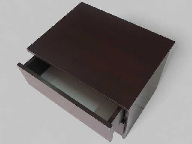 Mesa de Cabeceira Wengué | Nova | Já Montada | Entrega Grátis