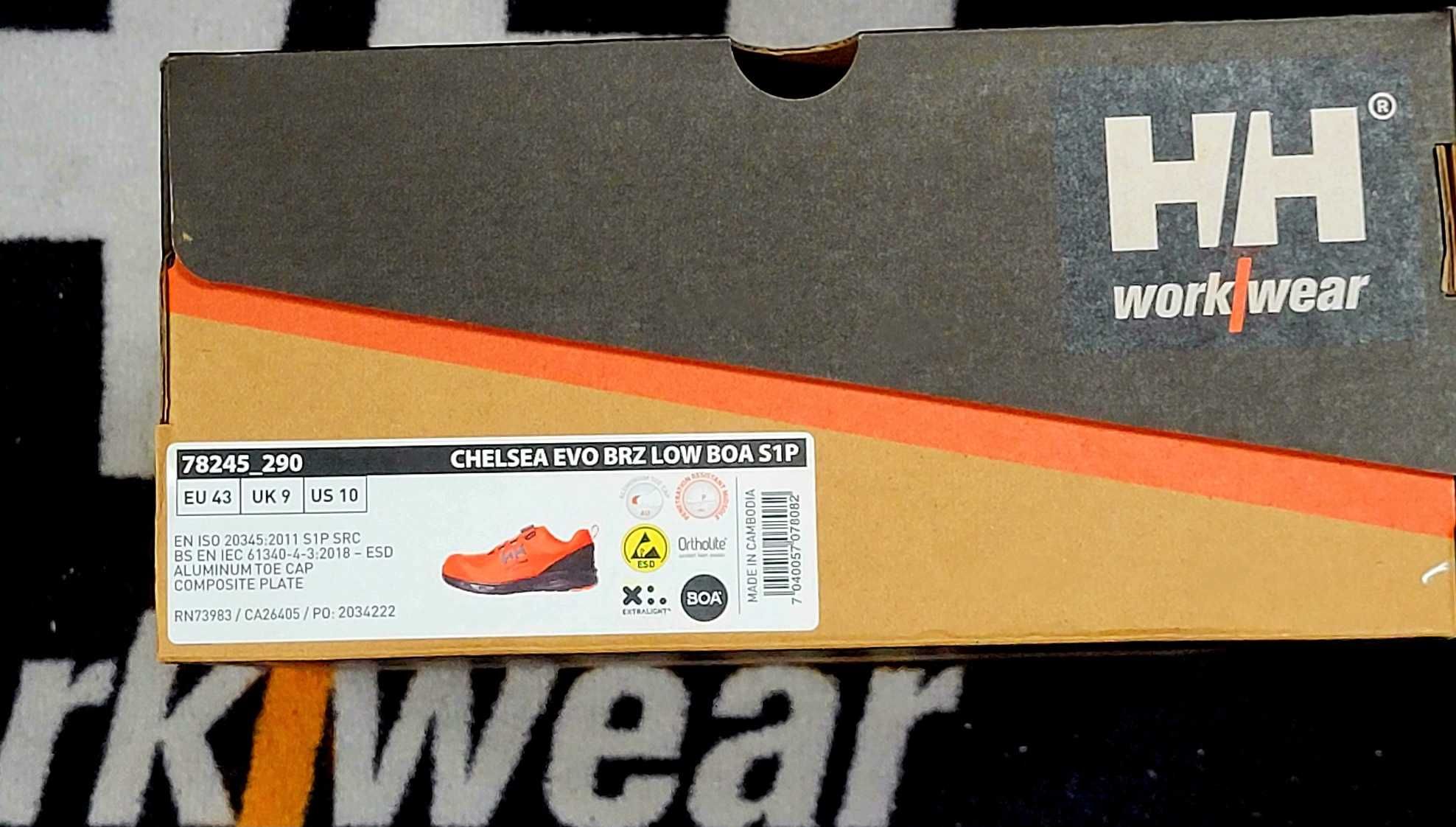 HH buty bezpieczne CHELSEA EVOLUTION BRZ LOW BOA S1P Helly Hansen