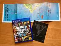 Grand Theft Auto V диск з грою для PS4 (CUSA00411 RUS ENG) GTA V+карта