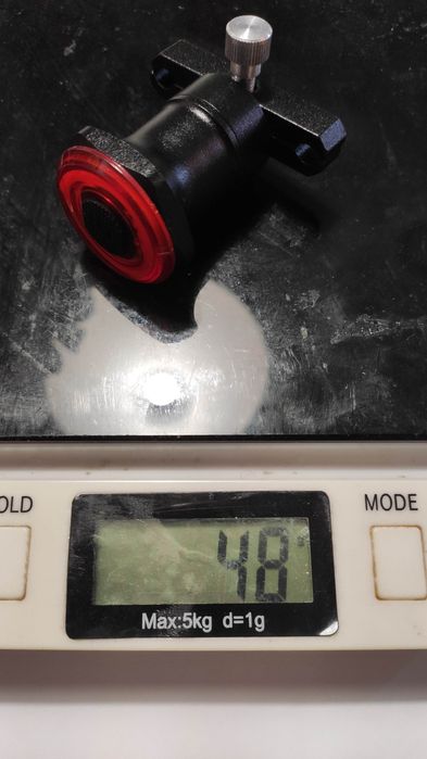 Luz led traseira bicicleta inteligente