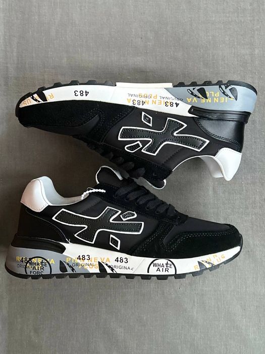 БЕЗ ПЕРЕДОПЛАТ ‼️Premiata Mick Black White/ Преміата Мік