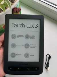 Електронна книжка PocketBook Touch Lux 3 (626) сенсорна підсвідка