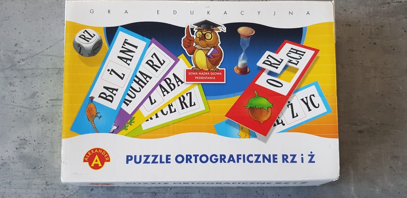Gra edukacyjna - puzzle ortograficzne.