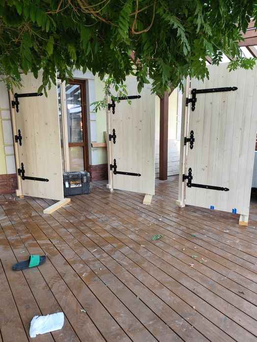 Dzwi drewniane 5cm gospodarcze góralskie na wymiar piwnica ziemianka