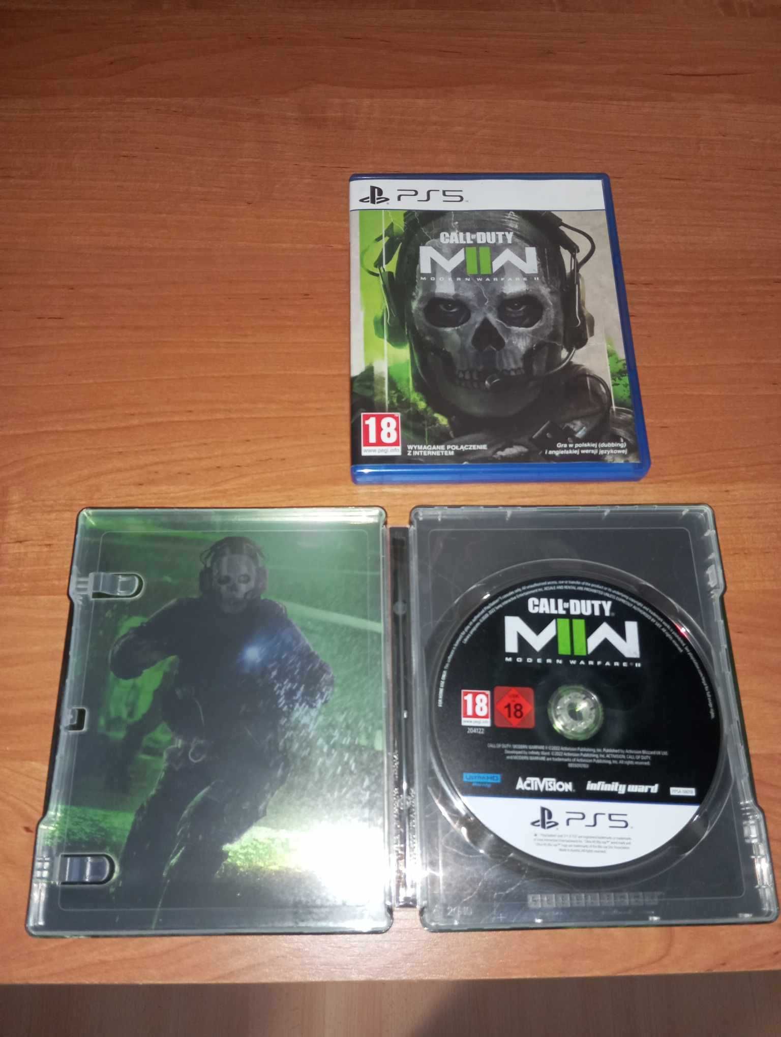 Call Of Duty Modern Warfare 2 STEELBOOK PL PS5