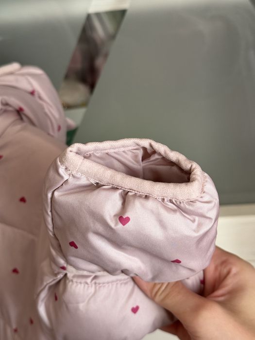 Комбінезон для дівчинки сердечка GAP оригінал 3-6 міс зимовий