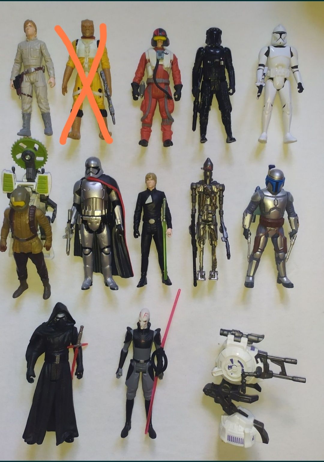 Star Wars Action Figures e outros