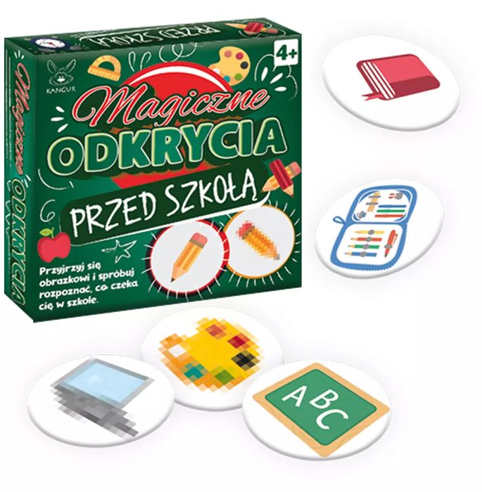 Magiczne odkrycia przed szkołą. Kangur