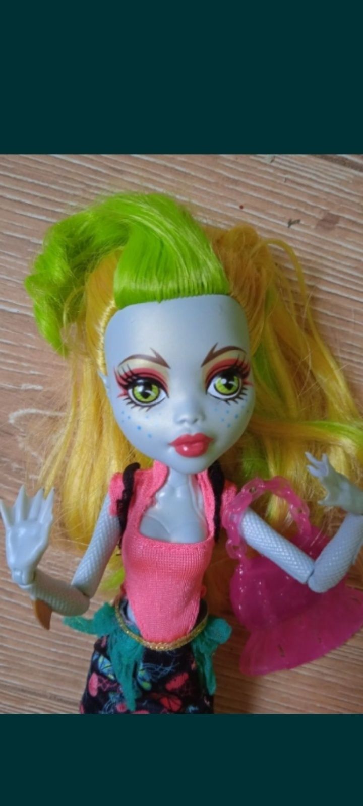 Lalka laguna fire monster high