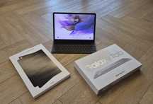 Tablet Samsung Galaxy Tab S7 fe 12.4 cala, etui z klawiaturą, rysik