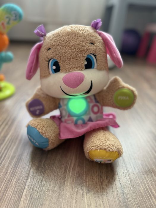 Сестричка fisher-price, Каталка Лама, сортер їжак, сортер музичний