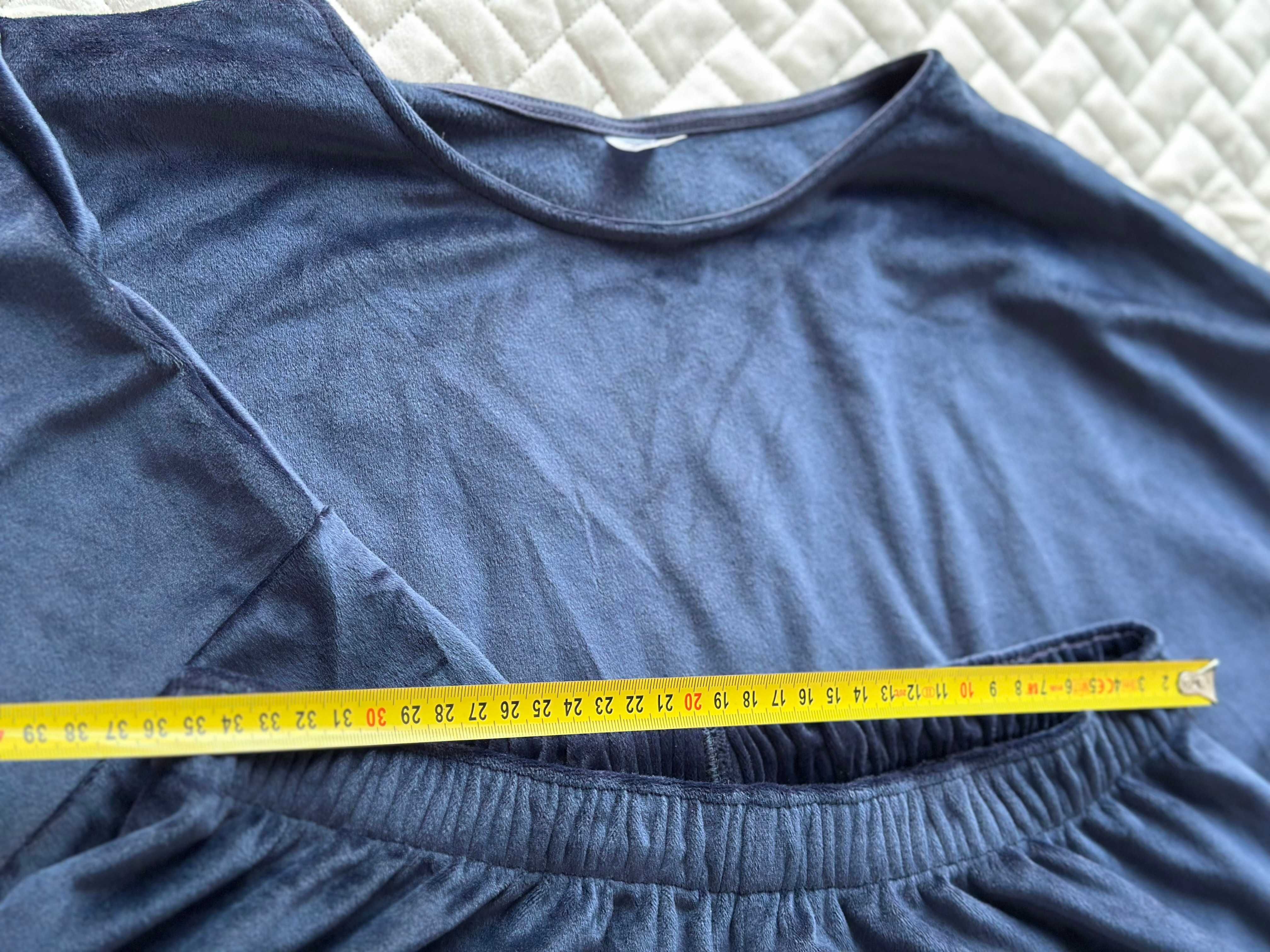 Italian Fashion dres granatowy XXL