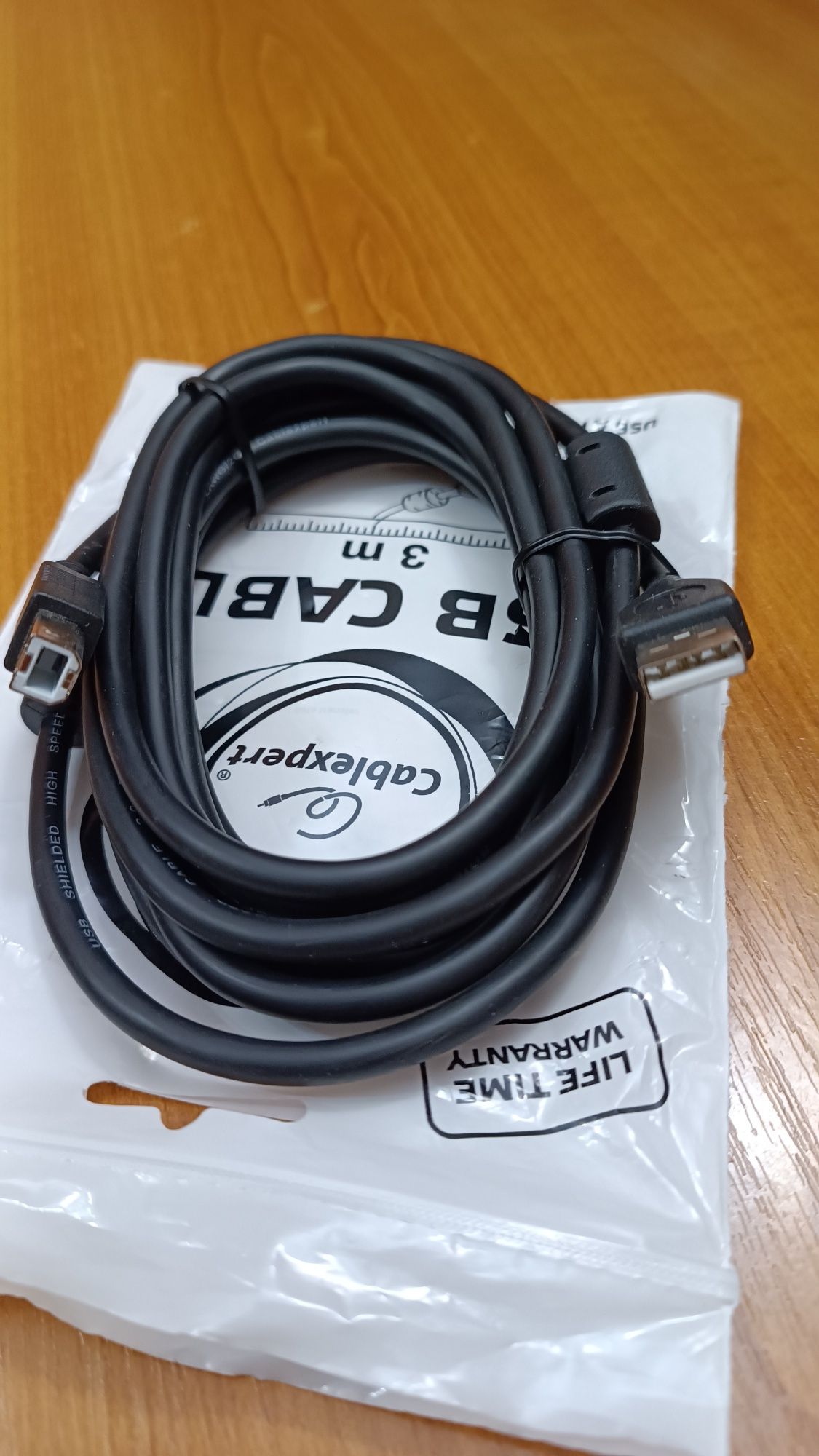 USB кабель для принтера