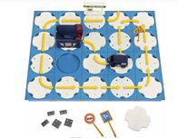 Puzzle z labiryntem dla autek efekty dźwiękowe 20 puzzli