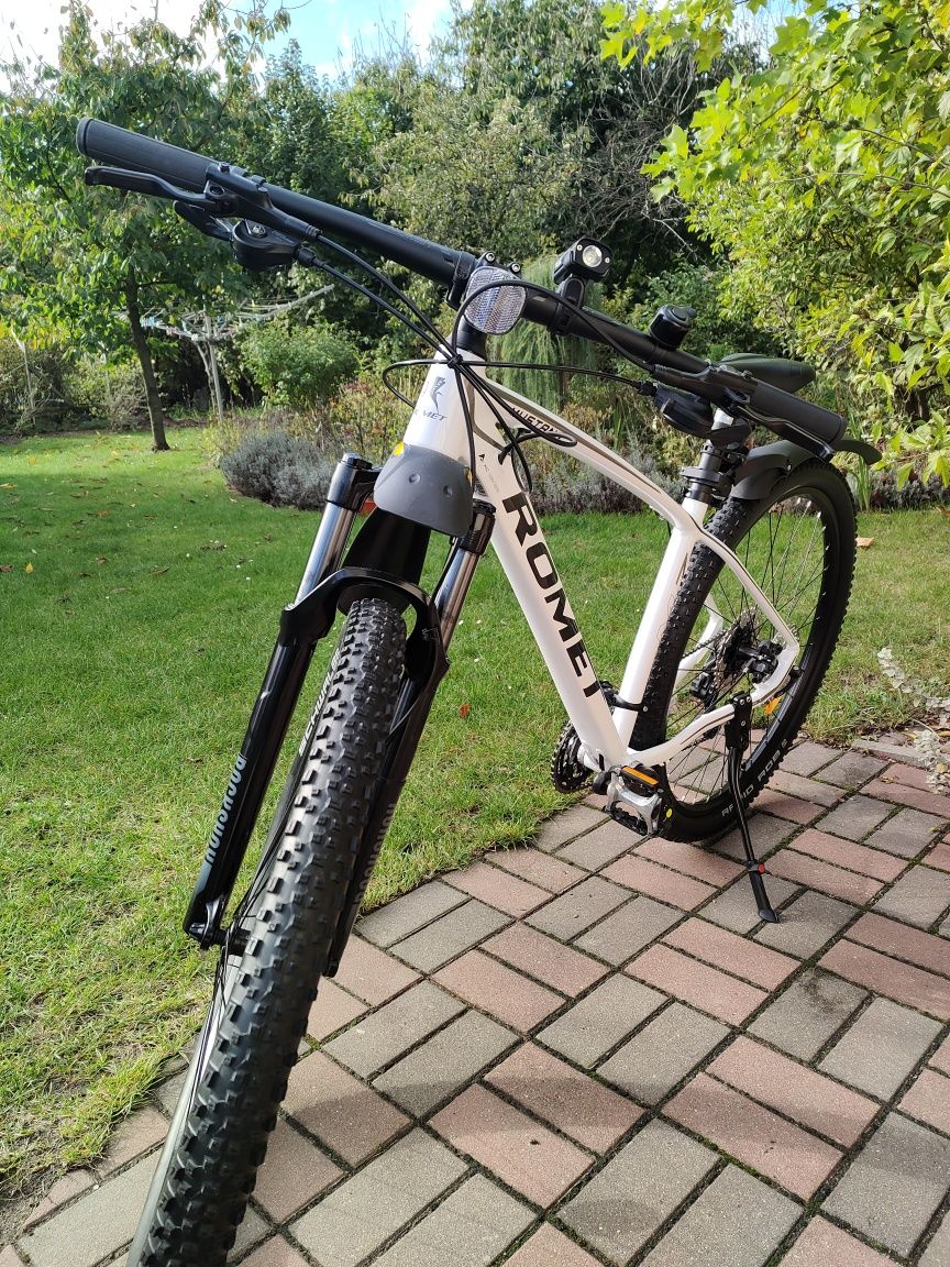NOWY rower Romet mustang m7, deore shox